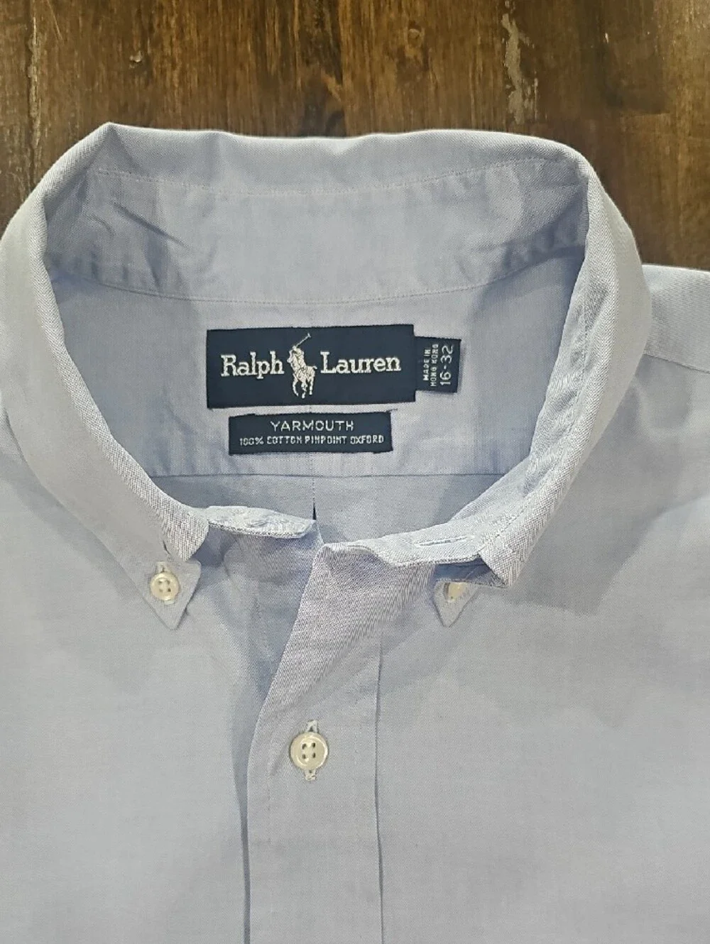 Polo Ralph Lauren Yarmouth Pinpoint Cotton Button Down Shirt